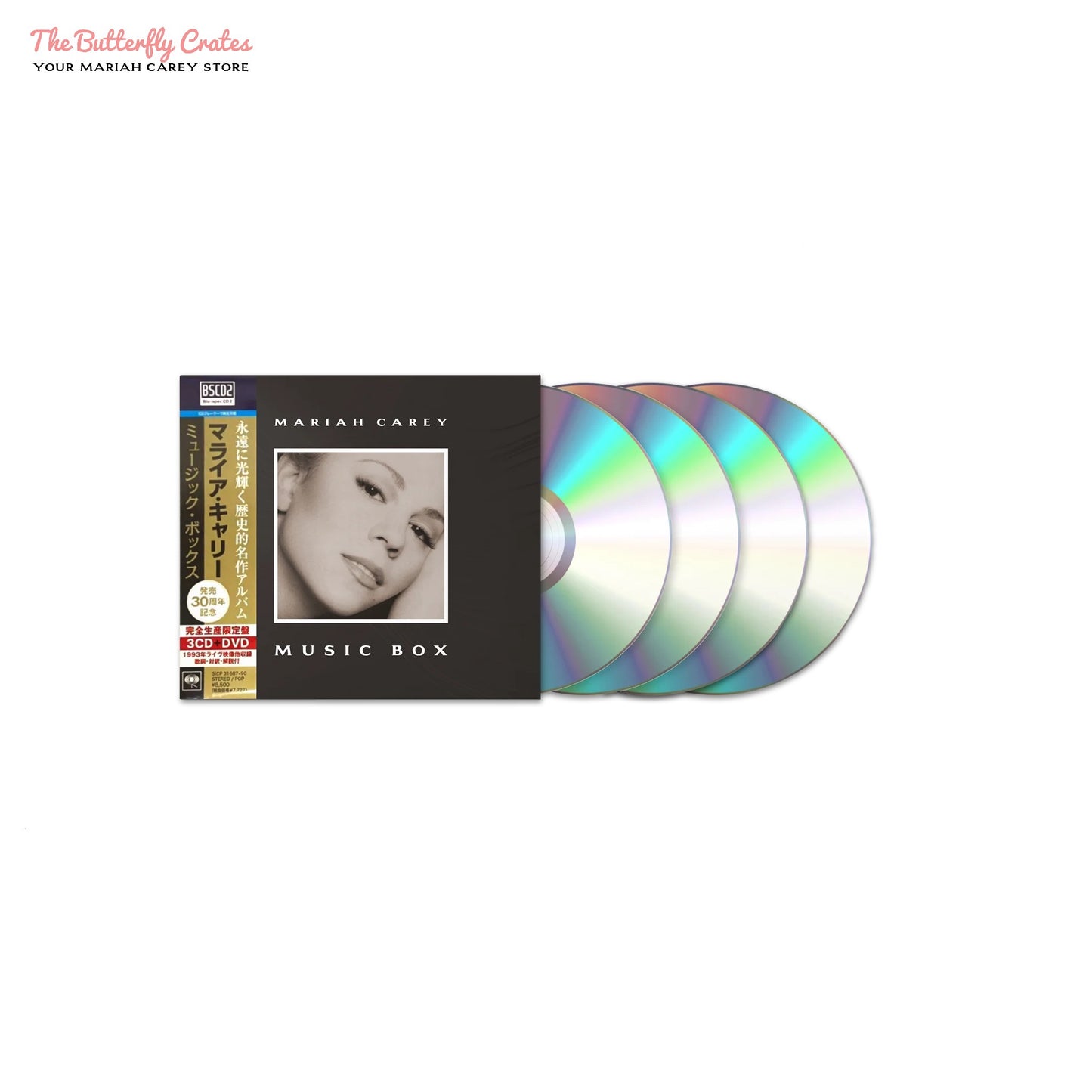 [Pre-order] Music Box (2024) 30th Anniversary Limited Edition Japan 3 Blu-spec CD2 + DVD