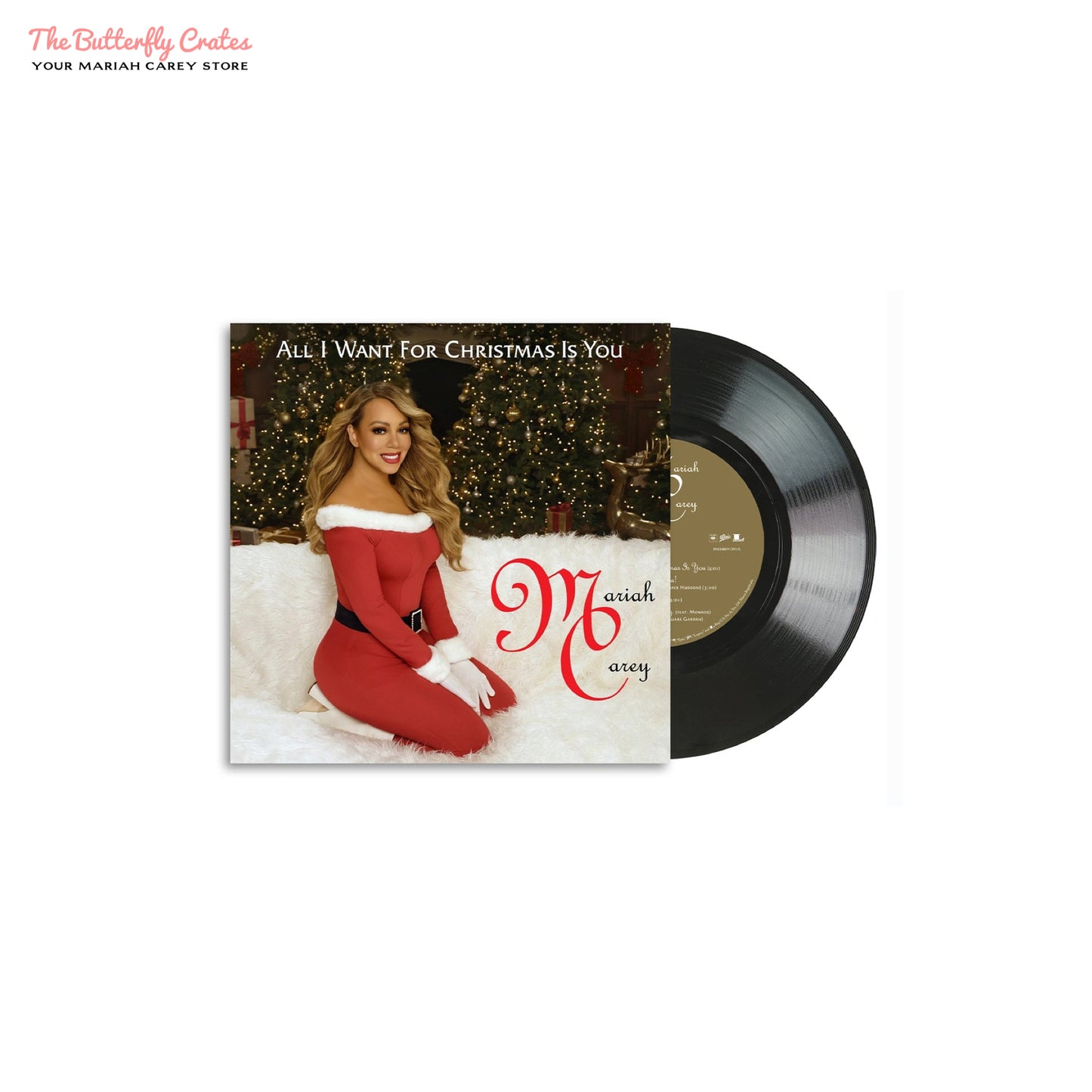 [Pre-order] All I Want For Christmas Is You (2024) 30th Anniversary 7 inch Single